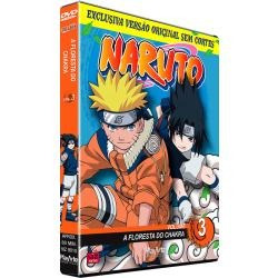 Dvd Original Naruto - A Floresta Do Chakra - Volume 3