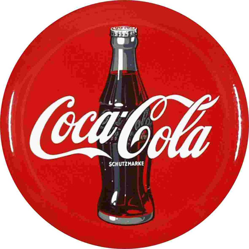 7431- Placa Decorativa Refrigerante Bebida Coca-cola