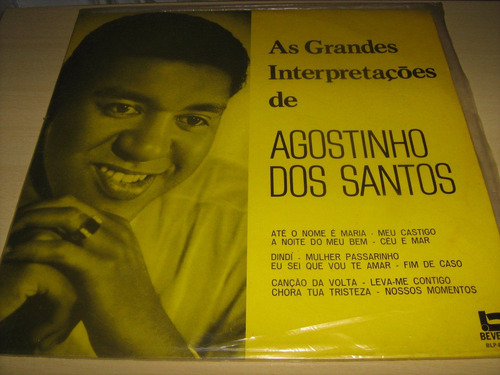 Lp Vinil Agostinho Dos Santos : As Grandes Interpretações De