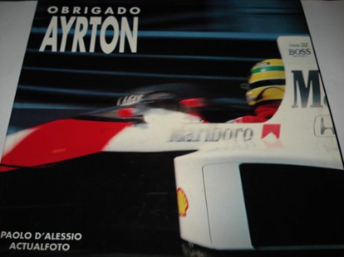 Livro Obrigado Ayrton - 1994 - Circulo Do Livro