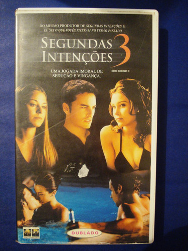 Segundas Intenções 3 Vhs