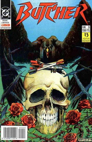 Butcher # 3 Dc Comics. Ed Zinco 1991 Dgl Games & Comics