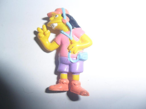 Figura Miniatura Los Simpson Choco Jack  Personaje Otto Mann