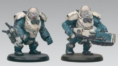 At-43 Karmans Yetis Att Box (4 Minis) Rackham Ffg