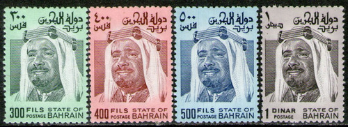 Bahrein Serie Completa X 4 Sellos Nuevos Al-khalifa Año 1976
