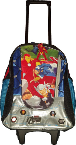 Mochila Carro Grande Avengers Spiderman Envio Gratis 18 PLG