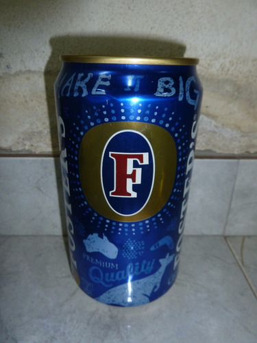 Lata De Cerveza Foster`s Premiun Quality Importada 750ml