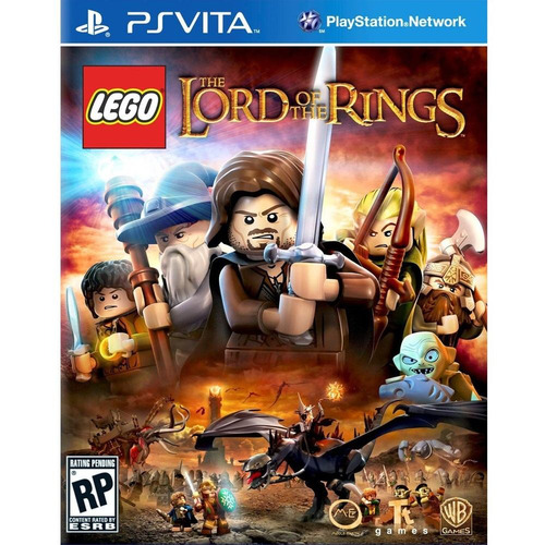 Jogo Novo Lego Senhor Dos Anéis Em Português Para Ps Vita