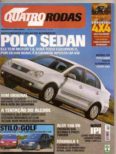 Revista Quatro Rodas - Polo Sedan