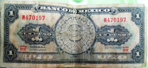 Billetes Mexicanos Antiguos