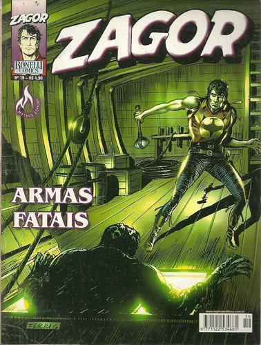 Zagor 19 - Mythos - Bonellihq Cx352 J21