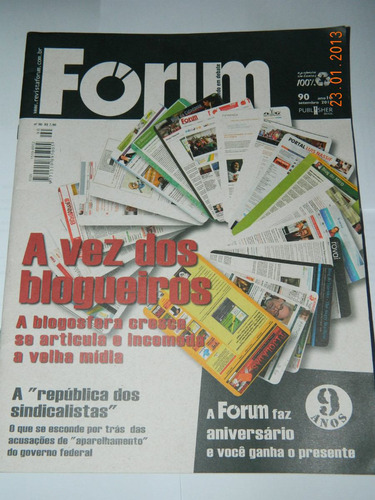 Revista Forum Ano 10 Setembro 2010 Nº 90 Blog Aborto Jean