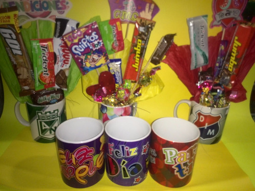 Anchetas, Detalles Y Mugs Decorados