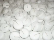 Comprar 50 Velas De Noche + 50 Latas  Parafina 100% Para Hornitos Souvenirs Frascos Vidriolandia
