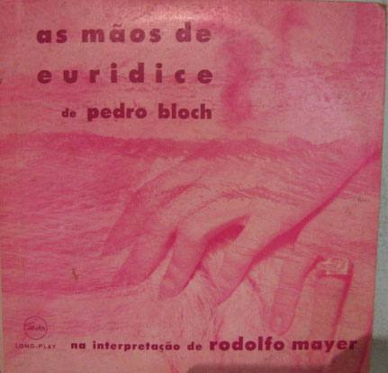 Rodolfo Mayer - As Mãos De Eurídice - 10 Polegadas 2 Lp's