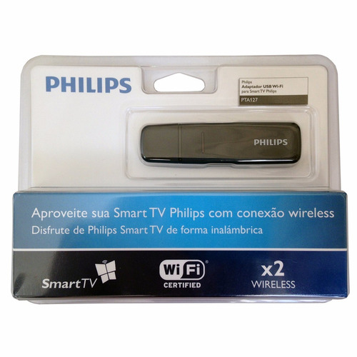 Adaptador Pta127 Usb P/ Tvs Philips, Wi-fi, Sem Fio Original