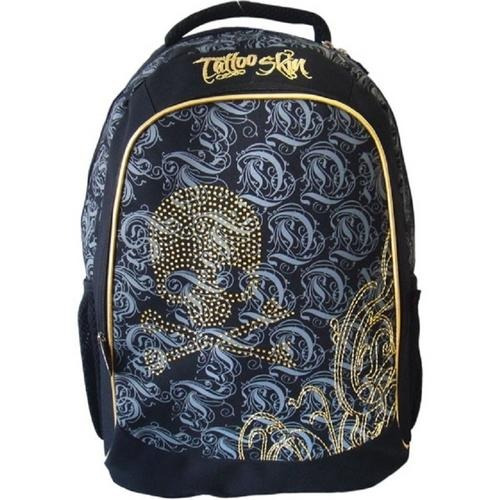 Mochila Tattoo Skin Pol Preto Sanya