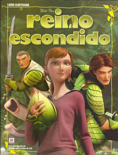 Álbum Figurinhas Reino Escondido - Completo - Para Colar