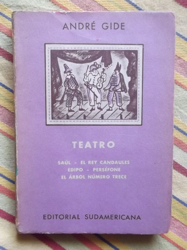 Saul Edipo Persefone El Rey Y (5 Obras) Teatro André Gide