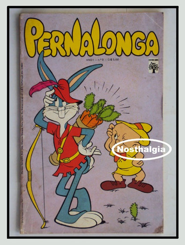 Pernalonga - N.9 - Formatinho - 1976 - Abril - F(1013)