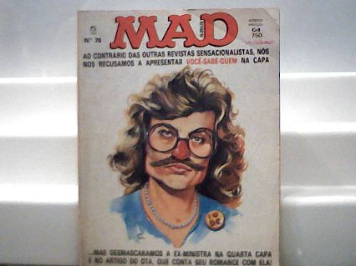 Revista Mad Nº 78 / Editora Record / Novembro 1991