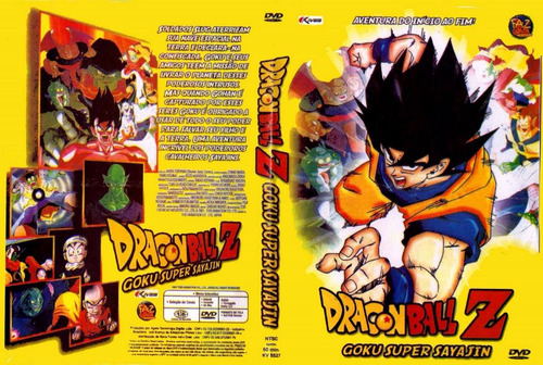 Dvd Lacrado Dragon Ball Z Goku Super Sayajin