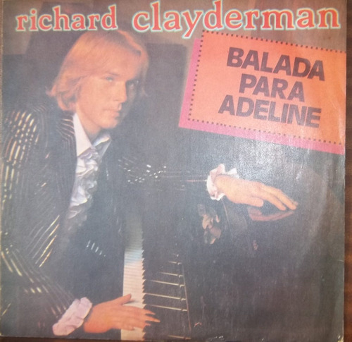 Richard Clayderman - Balada Para Adeline - Lp Vinilo