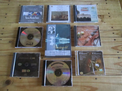 Cds Música Clásica Lotes X 2 A Elección: Vivaldi, Beethoven.