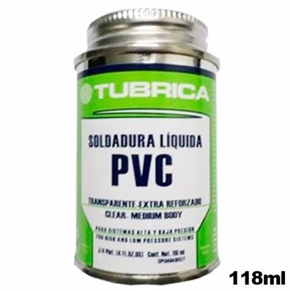 Soldaduras Para Tubos De Pvc (1/32) 118 Ml Agua Fria