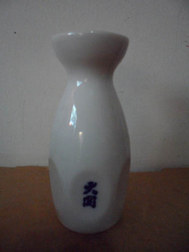 Botella Sake Porcelana Oriental Souvenir Japon Bar Cantina