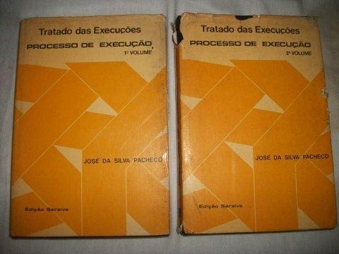 * Tratado Das Execuções - José Da Silva Pacheco -  2 Volumes