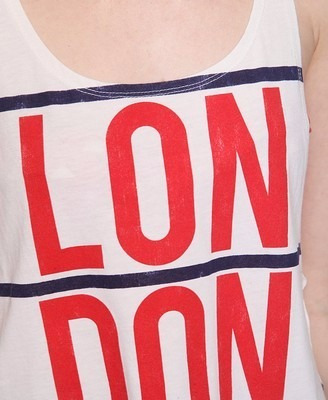 Remera Musculosa Top London Mujer Forever 21 Importada Usa