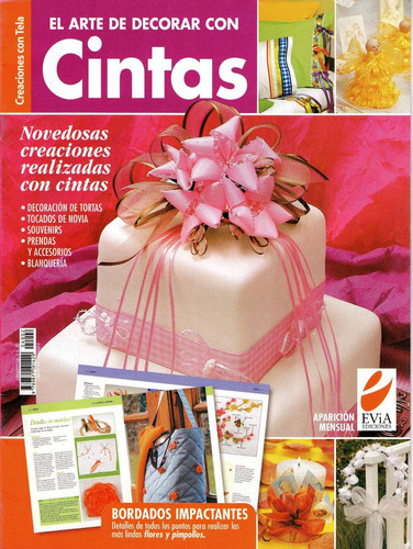 Revistas Arte Decorar Con Cintas Pack X6