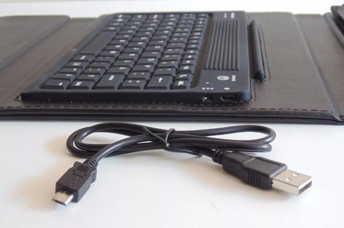 Funda Teclado Bluetooh Piel Sintetica iPad,2,3,4 Mega Oferta