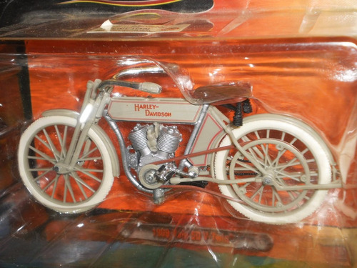 Moto Harley 1909 5d V-twin Colección Escala 1:18 Maisto