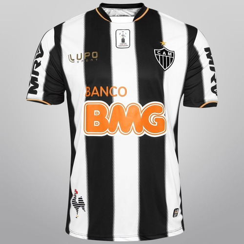 Camisa Lupo Atlético Mineiro Libertadores 2013 S/nº Tam: 3g