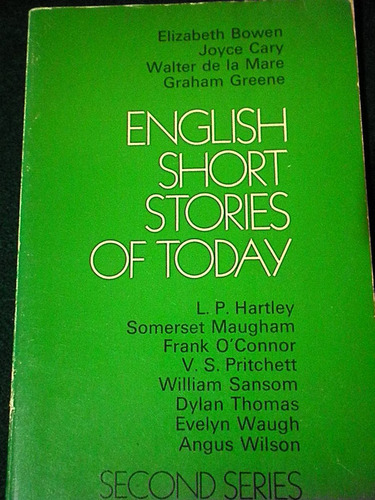 English Short Stories Of Today Second Series Palermo Envios