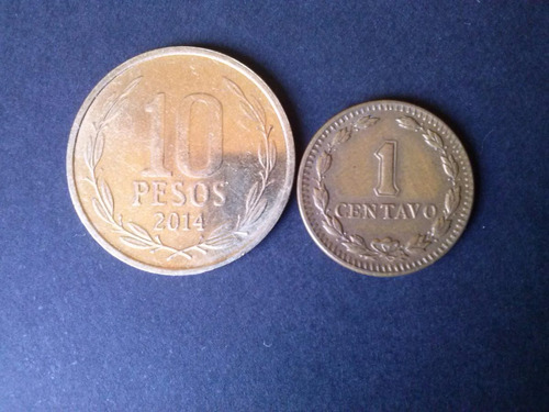 Moneda Argentina 1 Centavo Cobre 1941 Escasa (c45)