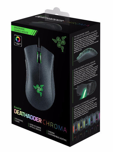 Mouse Razer Deathadder Chroma 2015 10000 Dpis Rgb !