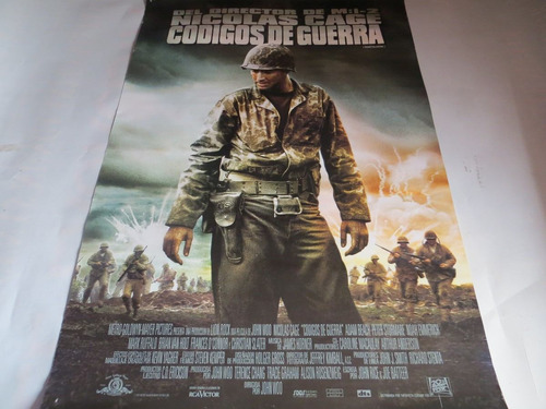 Poster Original De La Pelicula  Codigos De Guerra