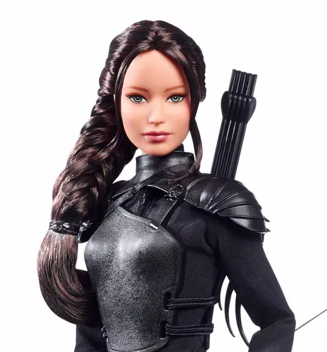 Coturno Preto da Barbie Collector Katniss - Jogos Vorazes, Brinquedo Barbie  Usado 93922599