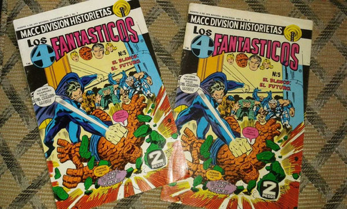 Comics De Macc, Los 4 Fantasticos
