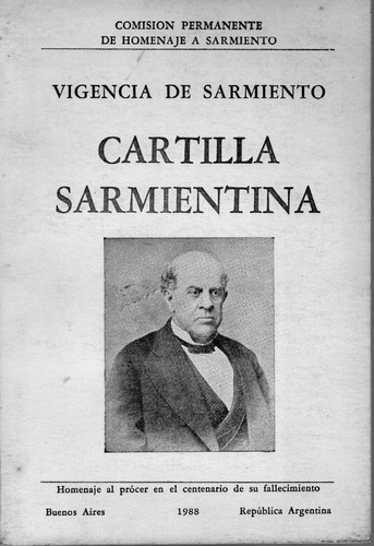 Cartilla Sarmientina Vigencia De Sarmiento