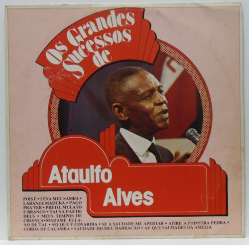 Lp Ataulfo Alves - Os Grandes Sucessos - 1982 - Polyfar