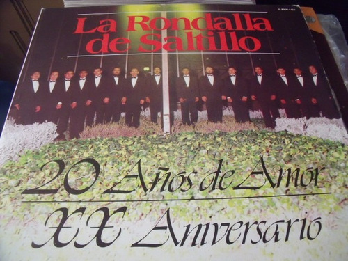 Lp La Rondalla De Saltillo, 20 Aniv