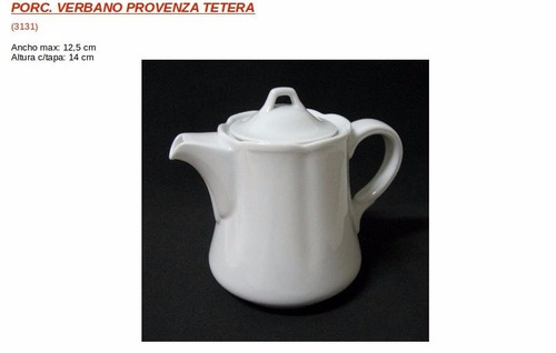 Tapa De La Tetera Provenza  Porcelanas  Verbano  J J  Maito