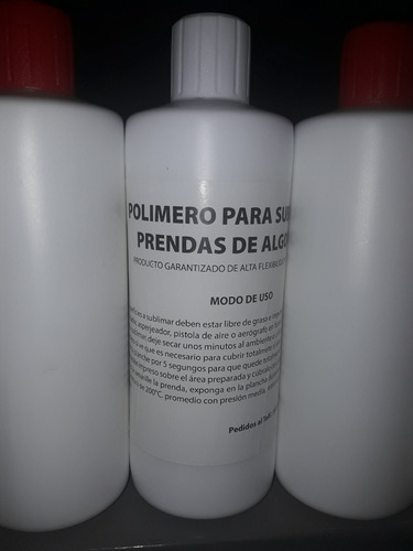 Polimero Sublimar Textil Algodón Mdf Madera 500c Original