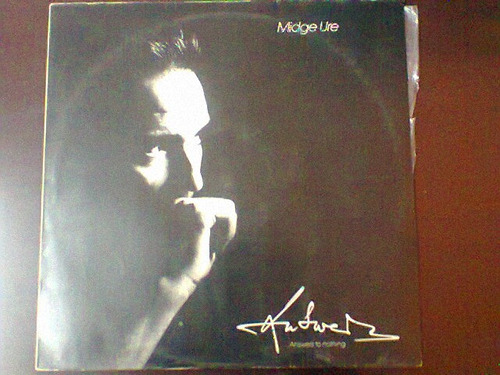 Lp Midge Ure - Answers To Nothing