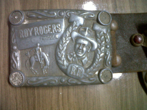 Brinquedo Antigo Espoleta Coldre Roy Rogers E Trigger