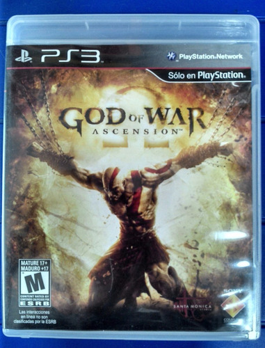 Se Vende God Of War Acencion A 12.000 / Juego Ps3
